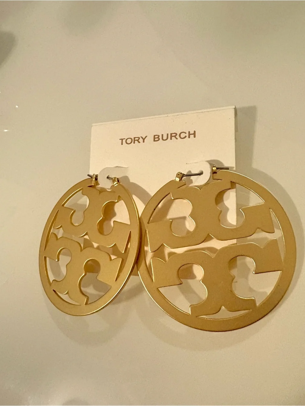 Tory Burch Women’s Miller Hoop Earrings
